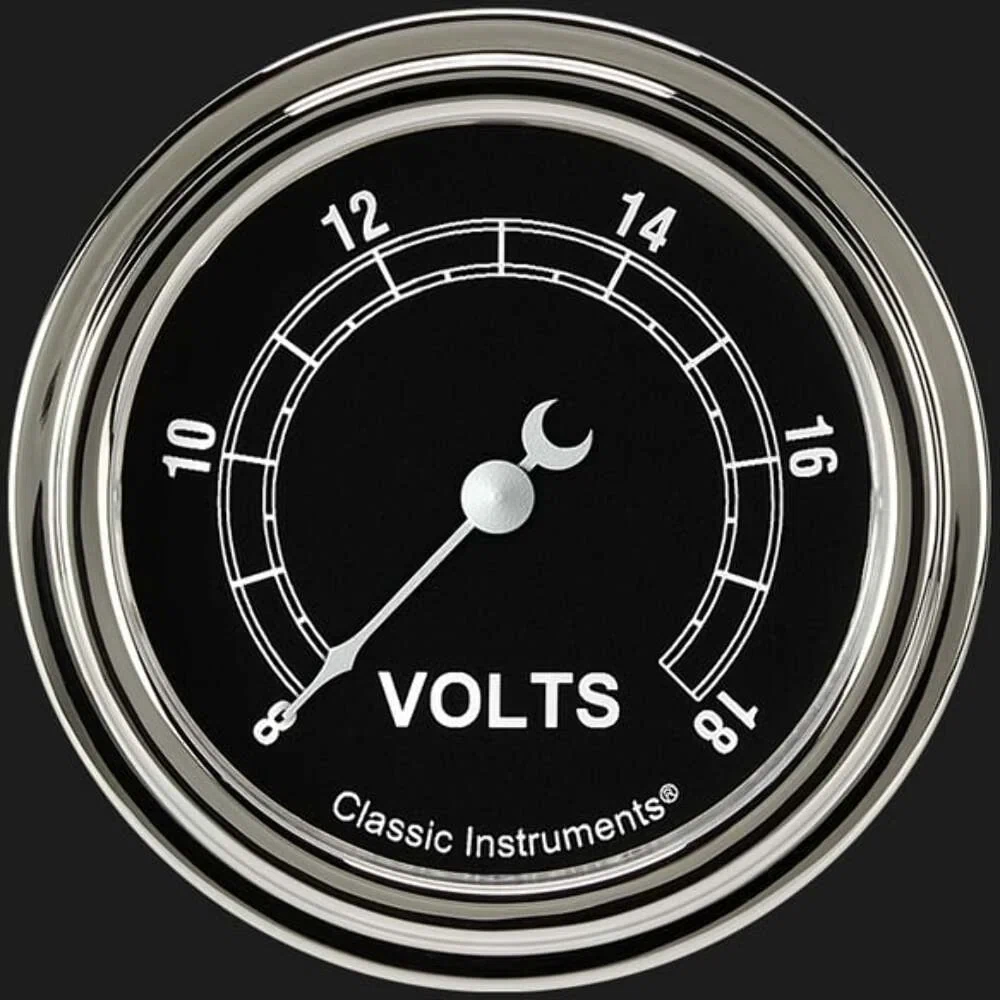 Traditional 2 5_8_ Voltage Gauge TR330SLF